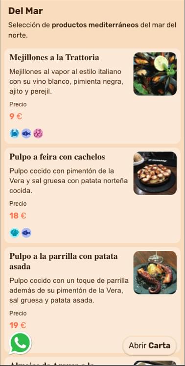 #HazTuNegocioDigital restaurant menu by Javier lorenzo Fdez (@jalofernandez)